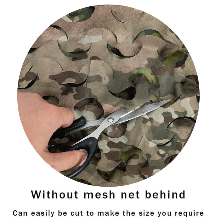 LOOGU TACTICAL TWO-SIDED PRINTING CAMO NETTING WITH POLYESTER DTY 190T