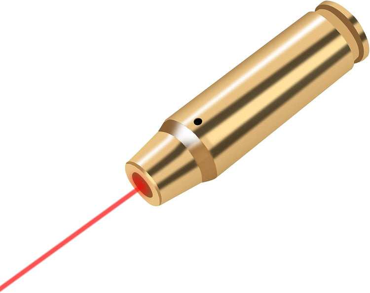 LOOGU Bore Sight 223 5.56mm/.243 .308/9mm Laser Sight Red Dot Boresighter with Batteries