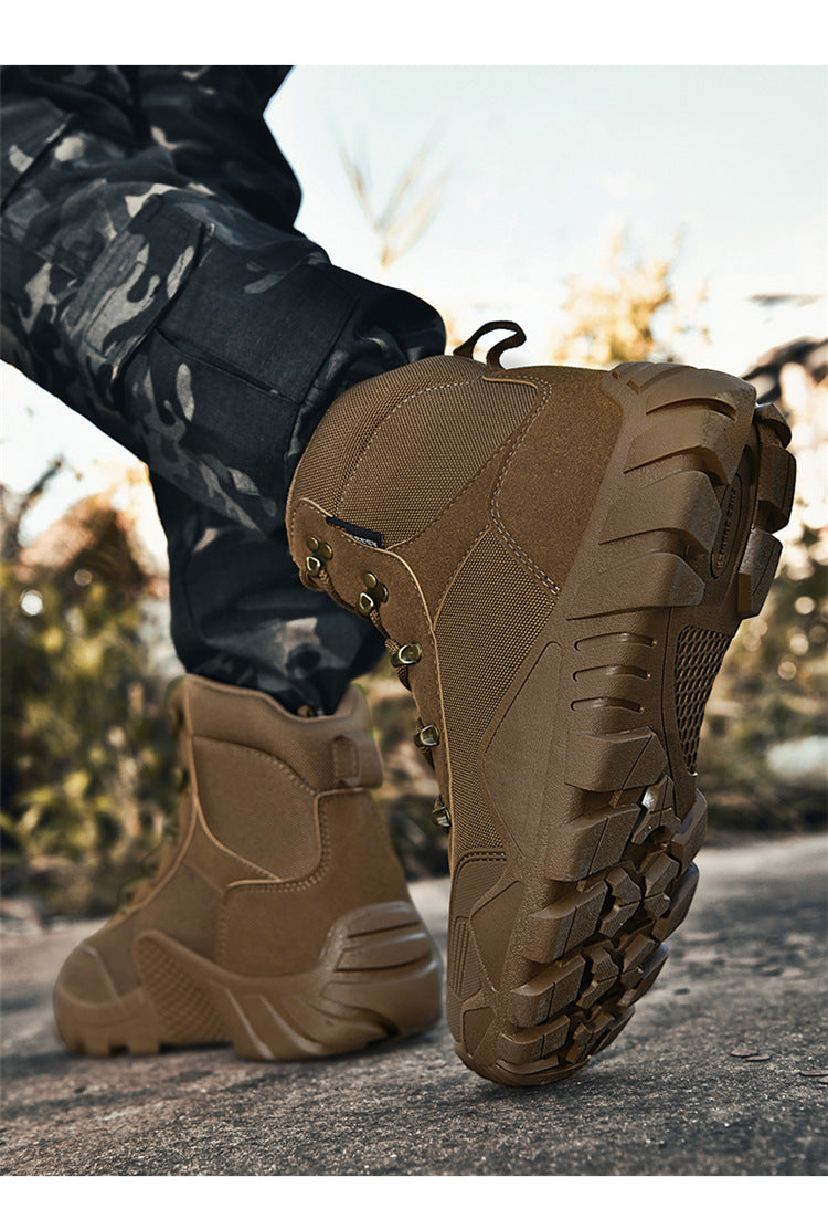 LOOGU MEN'S All-Terrain Waterproof Hiking Boots-LG805