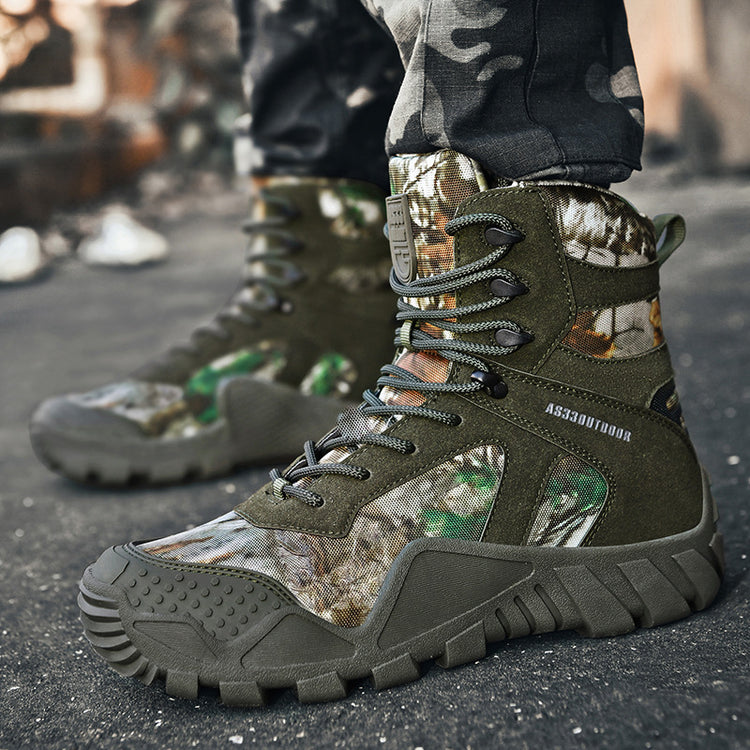 LOOGU MEN'S All-Terrain Waterproof Hiking Boots-802