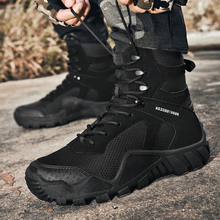 LOOGU MEN'S All-Terrain Waterproof Hiking Boots-802
