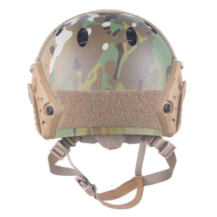 LOOGU Fast PJ Base Jump Military Helmet with 12-in-1 Headwear