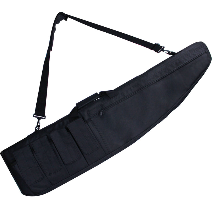LOOGU Shotgun and Rifle Case Soft Gun Bag Large Capacity Gun Carry Bag, Hunting and Shooting Accessories with Multiple Magazine Holder Pouches