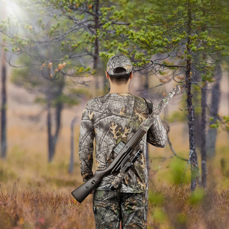 LOOGU Chemise de chasse camouflage légère à manches longues pour homme pour la pêche, la randonnée, le camping 