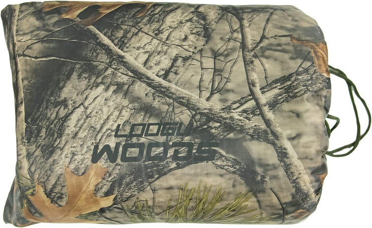 LOOGU – couverture camouflage Woobie imperméable, doublure de poncho pour le camping en plein air, la randonnée, la chasse, la survie, la randonnée, le pique-nique 